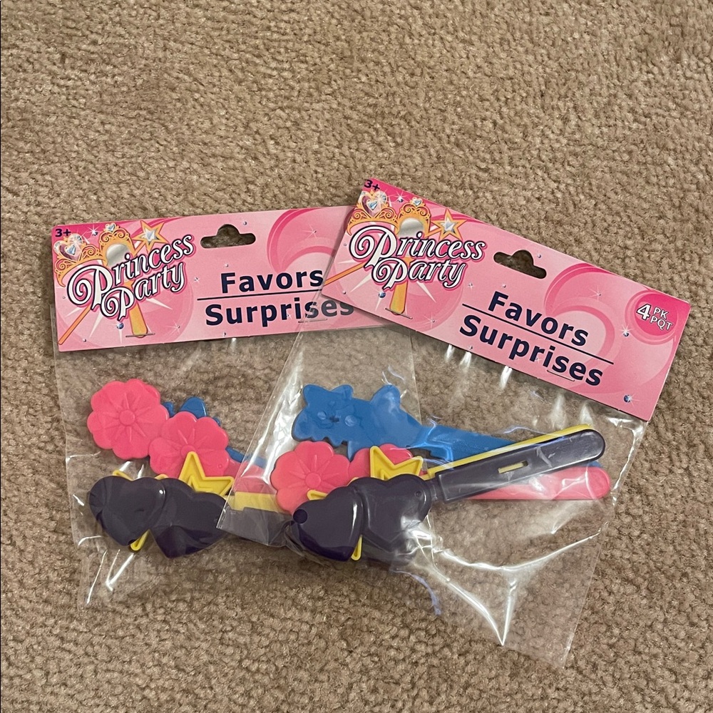 2 packs of Princess Party Favors
